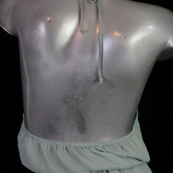 Show Me Your Mumu Silver Sage Crisp Heather Halter Dress NWT Size Small - Picture 11 of 11